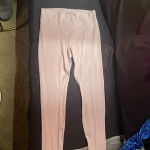 Pink workout leggings